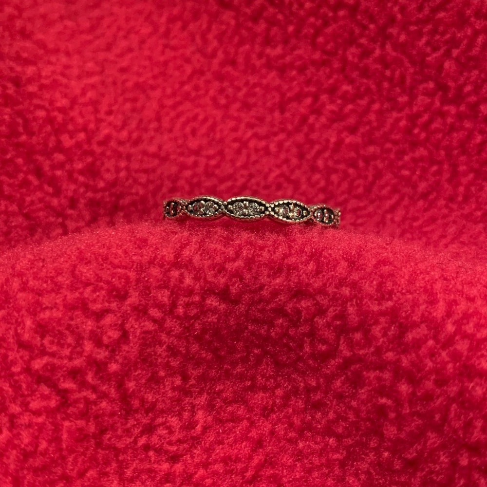 Pandora cz eternity band